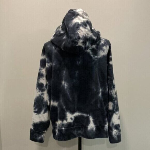 ZARA Black Tie Dye Hoodie Medium​ - Picture 6 of 11